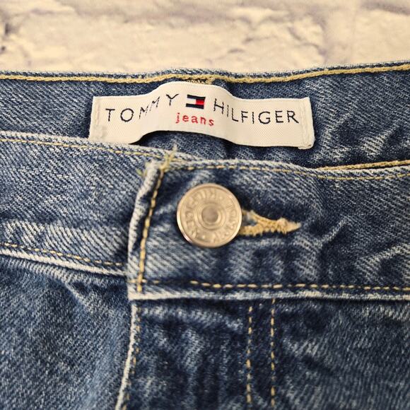 Vintage 2002 Tommy Hilfiger Women's Tapered Jeans size 16 - Picture 12 of 16